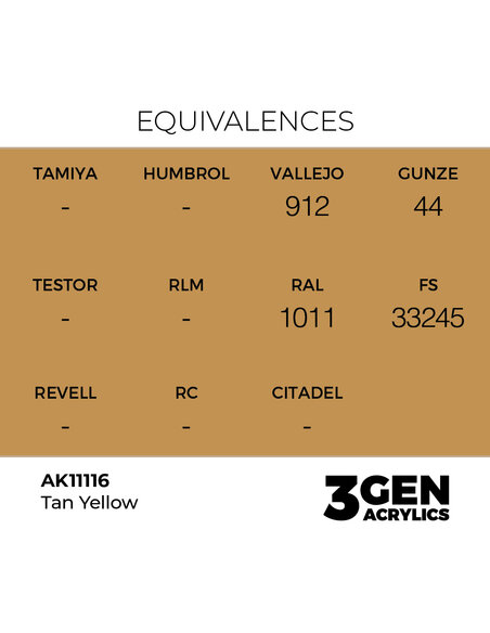 Tan Yellow 17ml