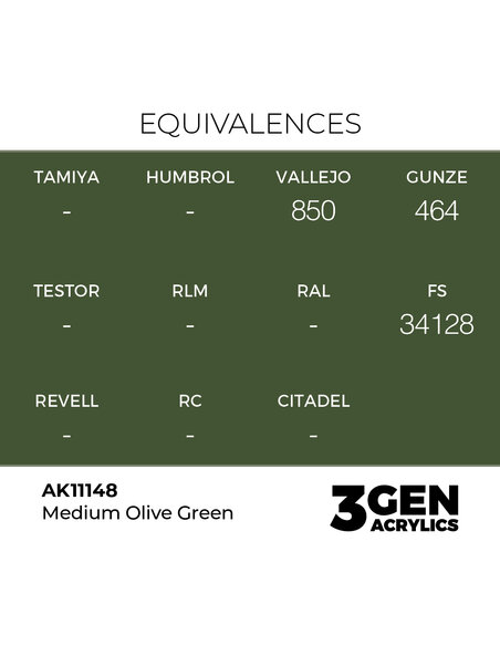 Medium Olive Green 17ml