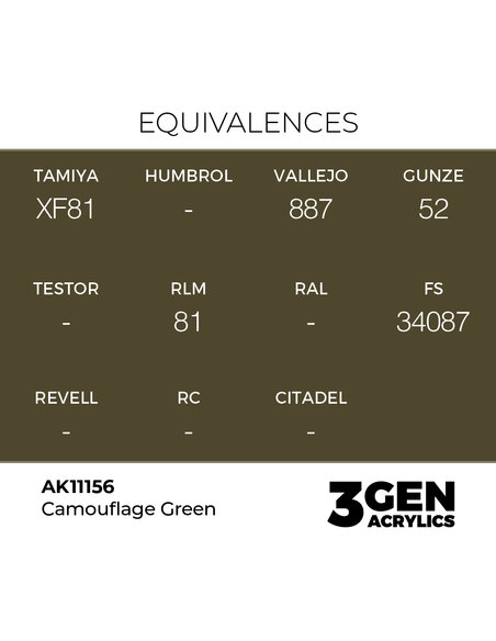 Camouflage Green 17ml