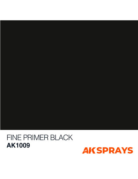 Fine Primer Black - Spray 400ml