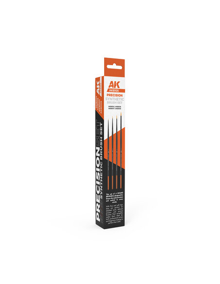 PRECISION BRUSHES SET (4 brushes)