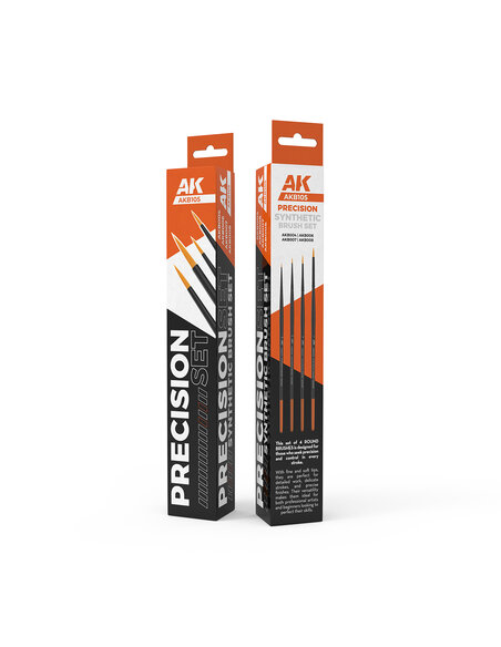 PRECISION BRUSHES SET (4 brushes)