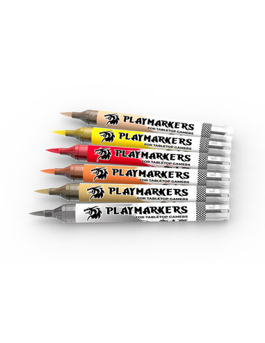 PLAYMARKERS SET - HEROES (6 ref.)