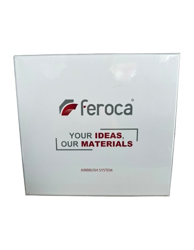 Verpackung des Feroca Airbrush System