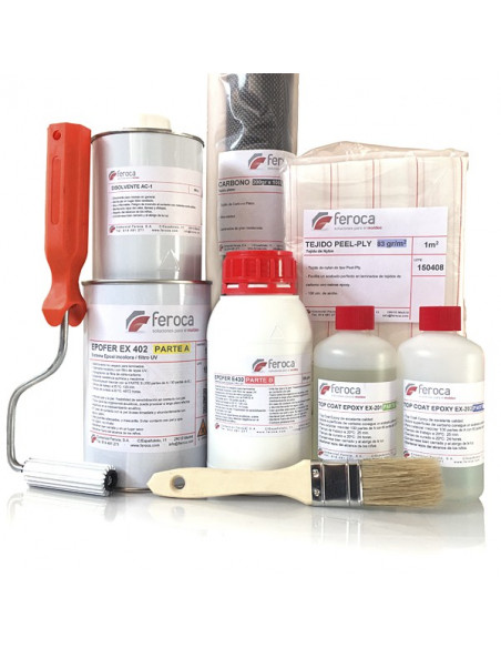 Kit de laminados Carbono/Epoxi