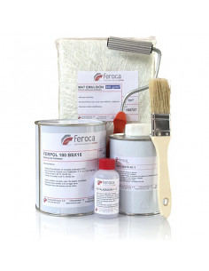Kit de stratification Résine Polyester 2