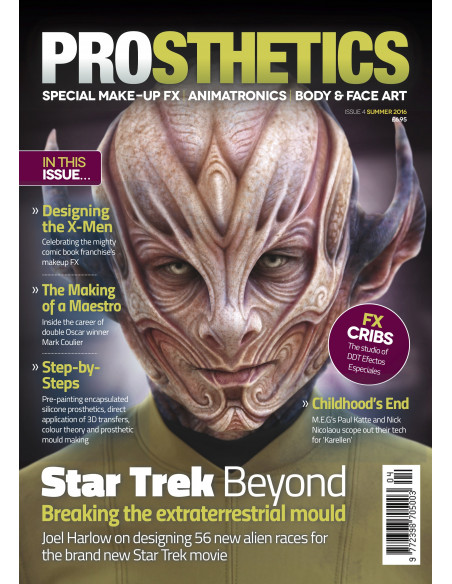 Prosthetics Magazine Nº4 magazine effets spéciaux prothèses cinéma Neill Gorton