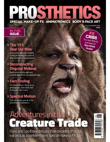 Prosthetics Magazine Nº6 magazine FX prothèses cinéma et TV effets spéciaux