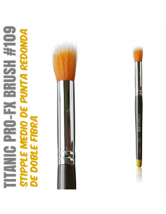TITANIC PRO-FX BRUSH 109 -Stipple redondeado medio- 2