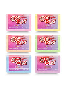 CosClay Pastel Six Colours
