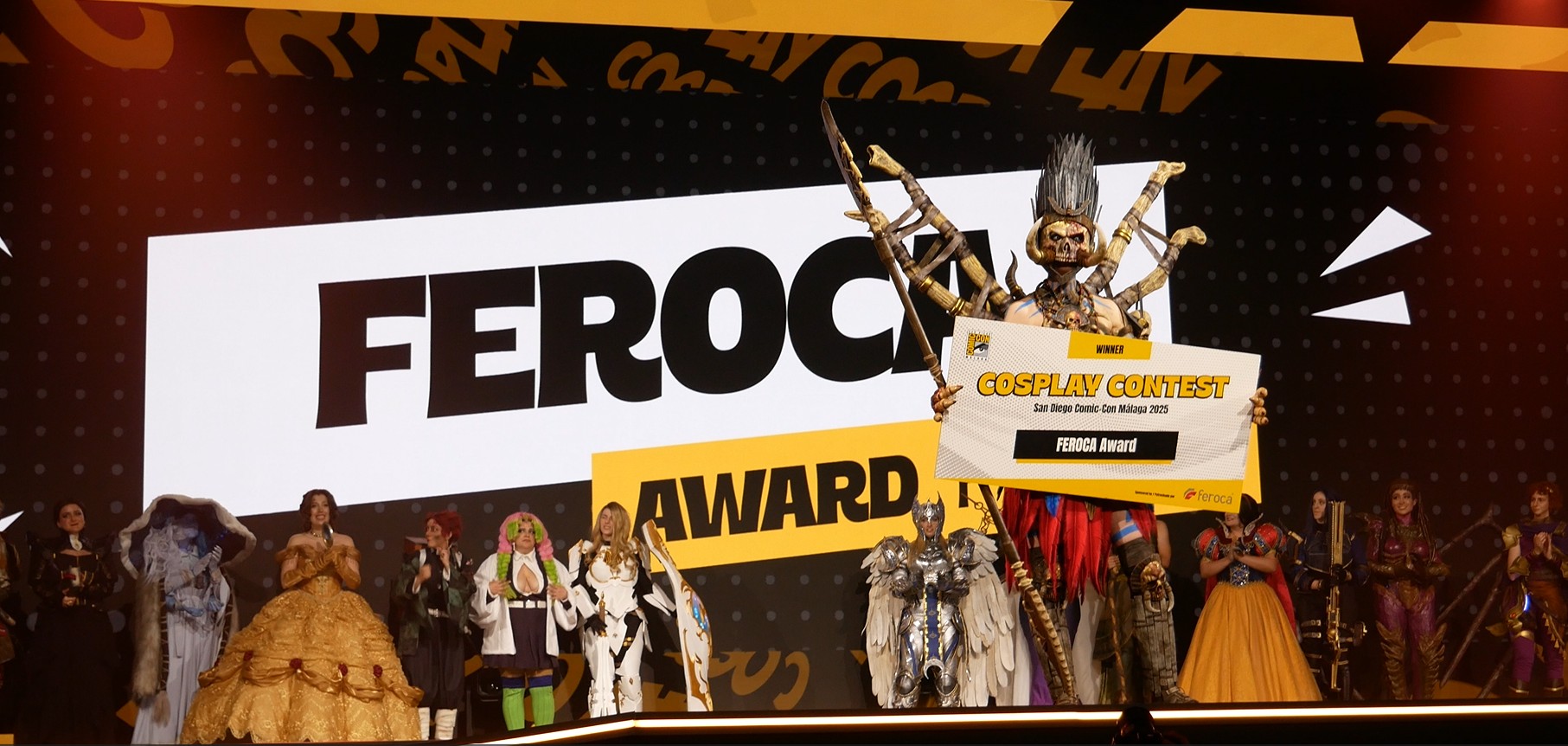 Feroca Award en San Diego Comic-Con Málaga 2025