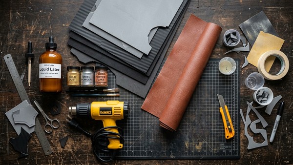 Cosplay materials: complete guide to foam, latex, silicone and more