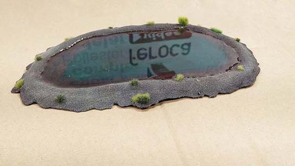 Cómo hacer efecto de agua en maquetas y dioramas