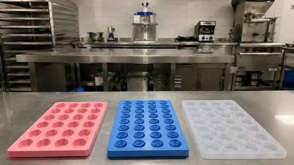 Silicona Alimentaria FDA: las 4 opciones de Feroca para moldes de chocolate y pastelería